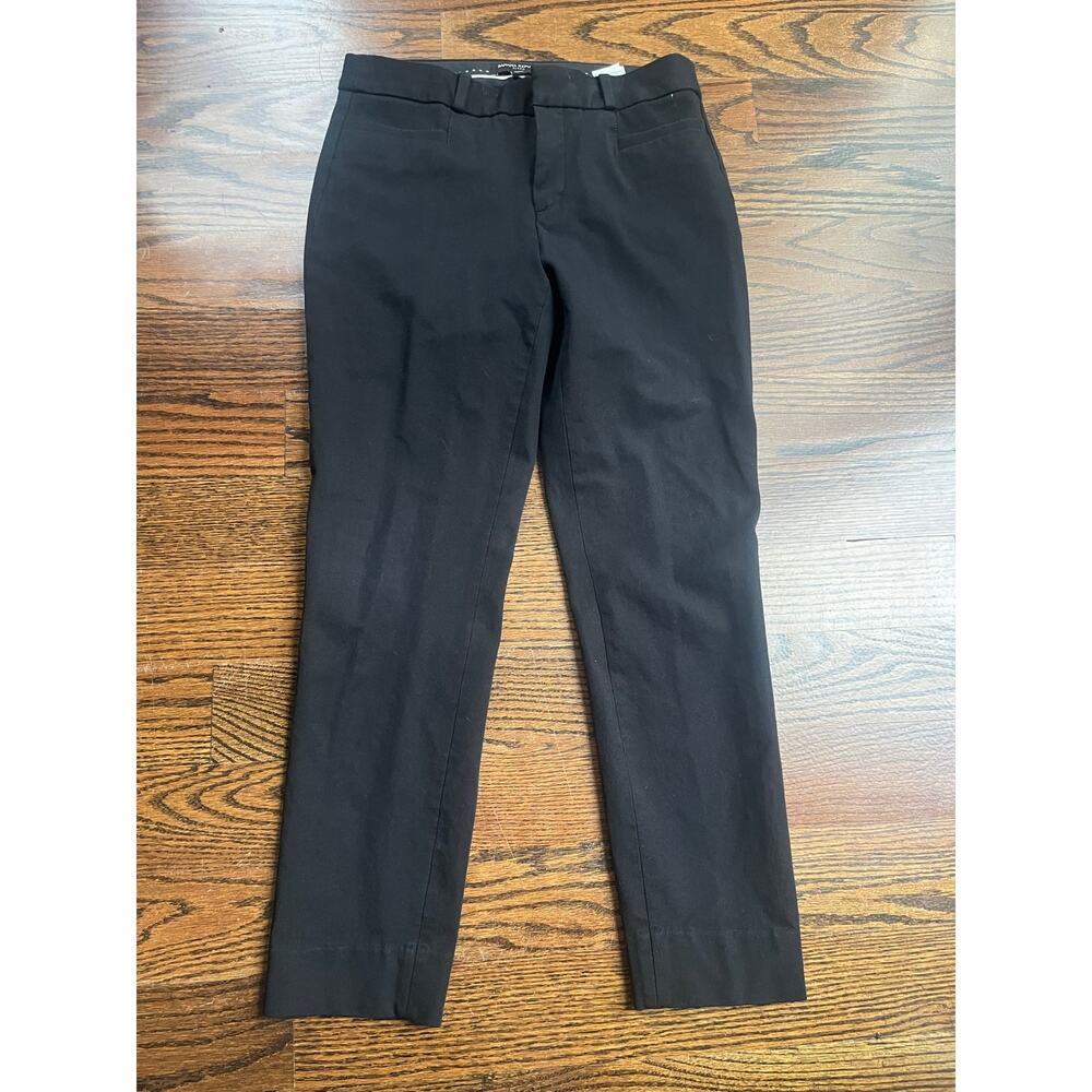 Banana Republic Sloan cotton blend pants women’s Sz. 4 black career office